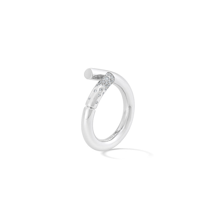 Pavé Diamond Oera Narrow Ring