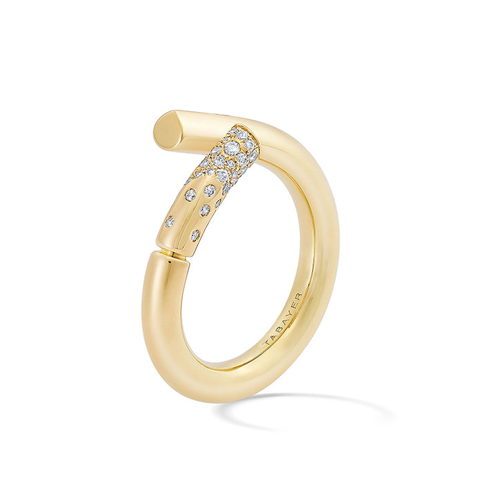 Pavé Diamond Narrow Oera Ring