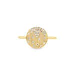 Diamond Disc Ring