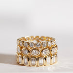 Claremont Emerald Cut Diamond Eternity Band