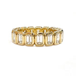 Claremont Emerald Cut Diamond Eternity Band