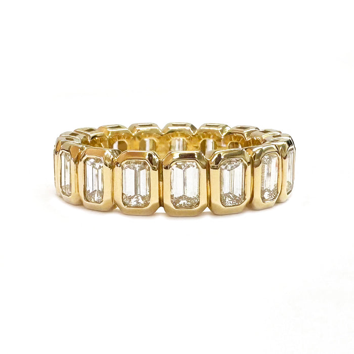 Claremont Emerald Cut Diamond Eternity Band