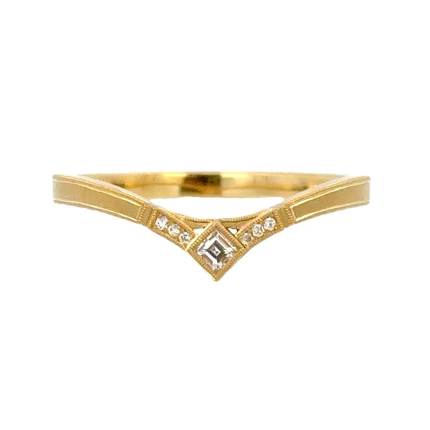 Twyla Gold Wedding Band