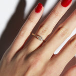 0.52ct Round Diamond Mini Elizabeth Engagement Ring