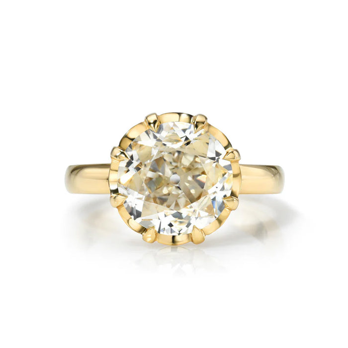 Jolene 3.16ct Old European Cut Diamond Engagement Ring