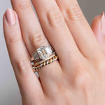 Caroline 1.50ct Emerald Cut Diamond Engagement Ring