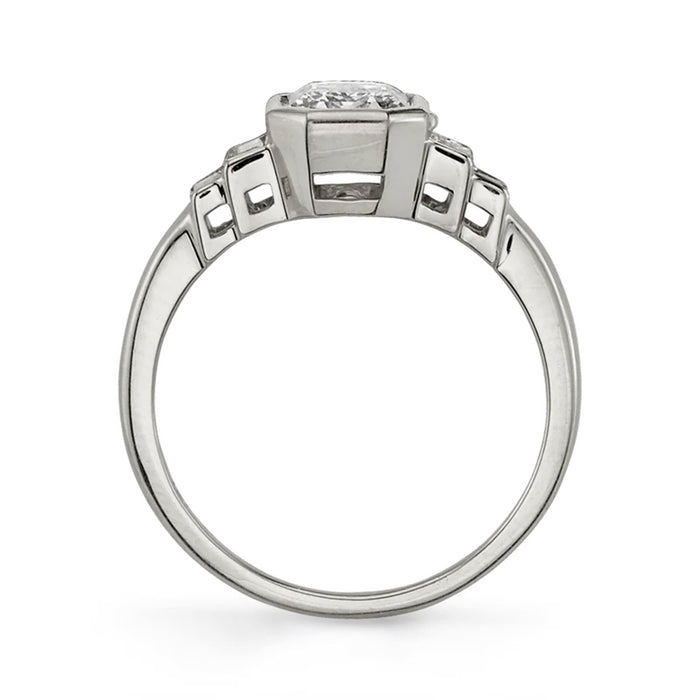 Caroline 1.50ct Emerald Cut Diamond Engagement Ring