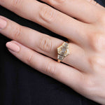 Katya 2.00ct Hexagon Cut Diamond Engagement Ring