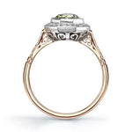 Savannah 0.84ct Rose Cut Diamond Halo Engagement Ring