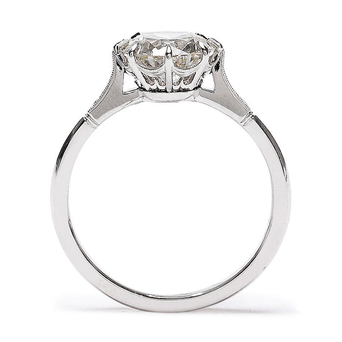 Margot 2.93ct Old European Diamond Engagement Ring