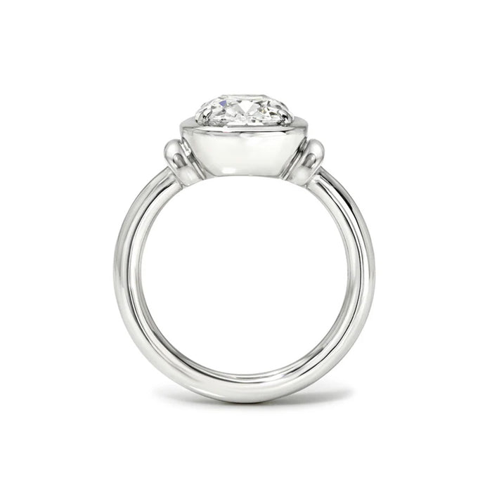 Margarette 2.41ct Cushion Cut Diamond Engagement Ring