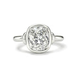 Margarette 2.41ct Cushion Cut Diamond Engagement Ring