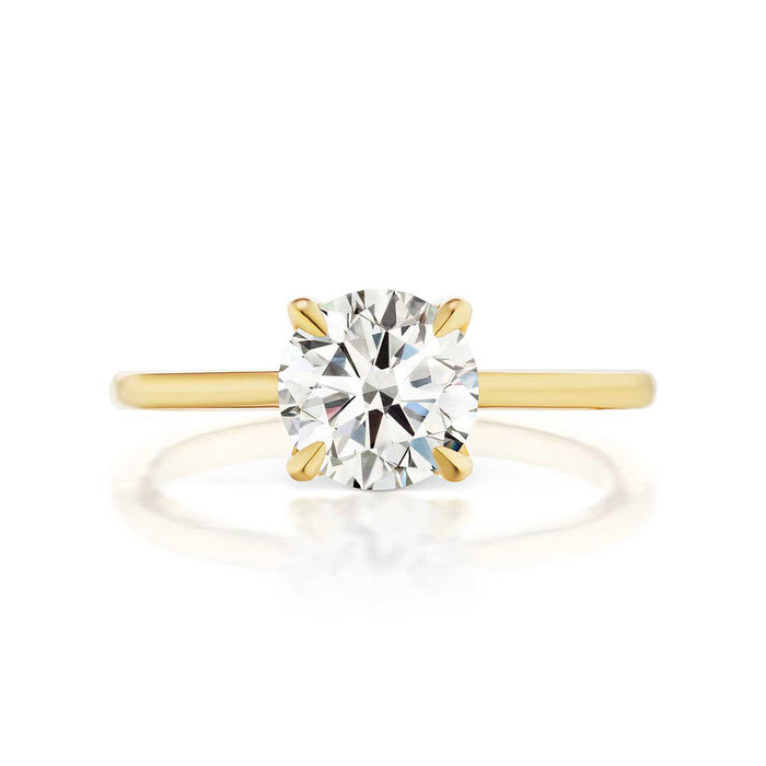 Baxter Solitaire 2.01ct Round Lab Diamond Engagement Ring