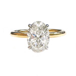 Baxter Solitaire 2.01ct Oval Lab Diamond Engagement Ring