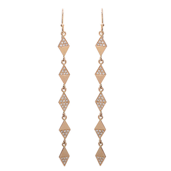 Harlequin Diamond Earrings