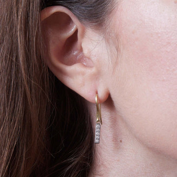 Rene Earrings, Silver Earrings