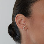 Diamond Sprinkle Stud Earrings