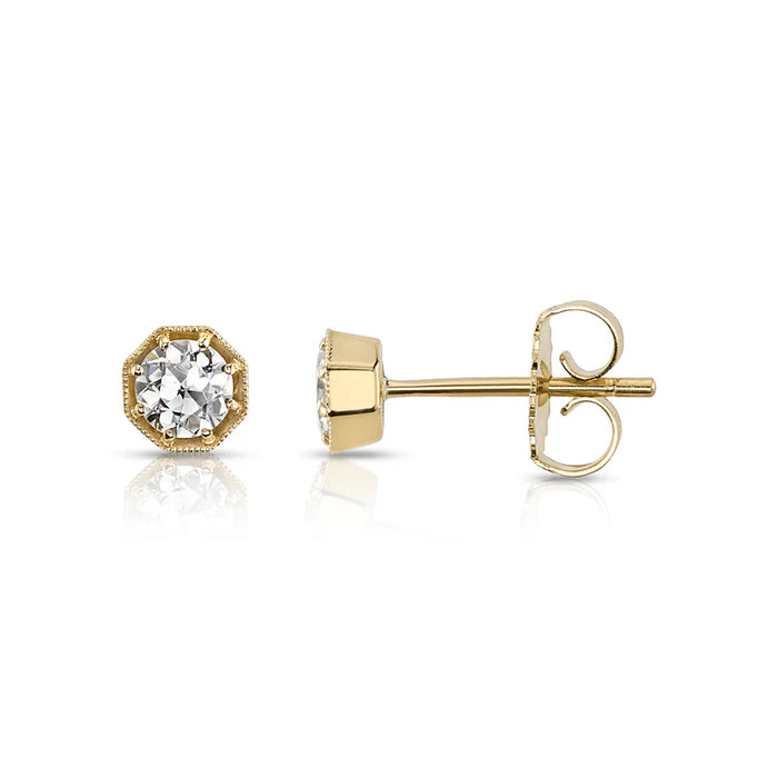 Gemma Diamond Stud Earrings