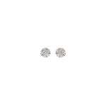 0.31tcw Diamond Cluster Stud Earrings