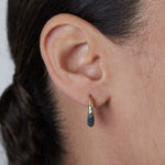 Diamond The Arch Power Mini Hoop Earrings