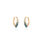 Diamond The Arch Power Mini Hoop Earrings