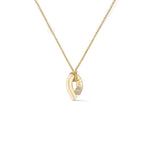 Pavé Diamond Oera Pendant Necklace