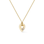 Pavé Diamond Oera Pendant Necklace