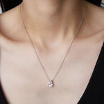 2.00ct Pear-Shaped Diamond Pendant Necklace