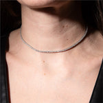 3.55tcw Diamond Choker Necklace