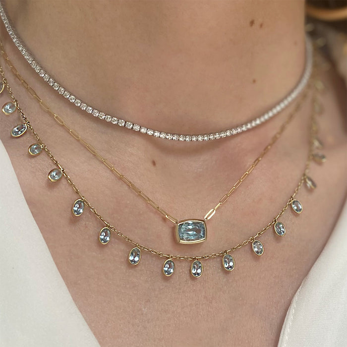 3.55tcw Diamond Choker Necklace