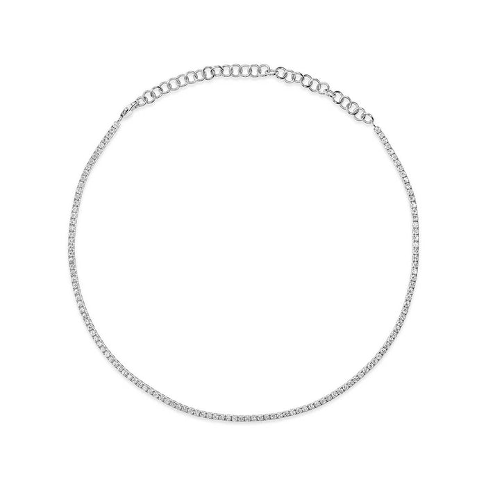 3.55tcw Diamond Choker Necklace