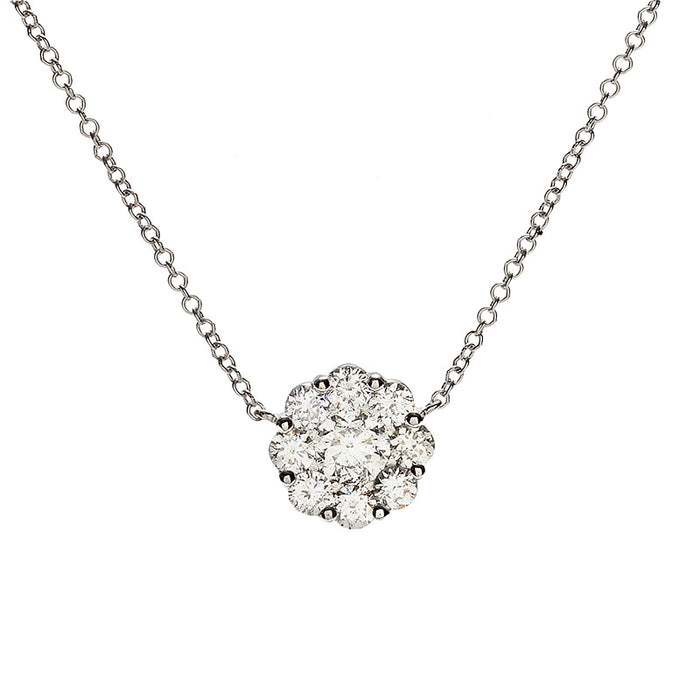 Diamond Cluster Pendant