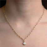 Lola 0.62ct Old European Diamond Pendant Necklace