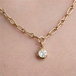 Lola 0.62ct Old European Diamond Pendant Necklace