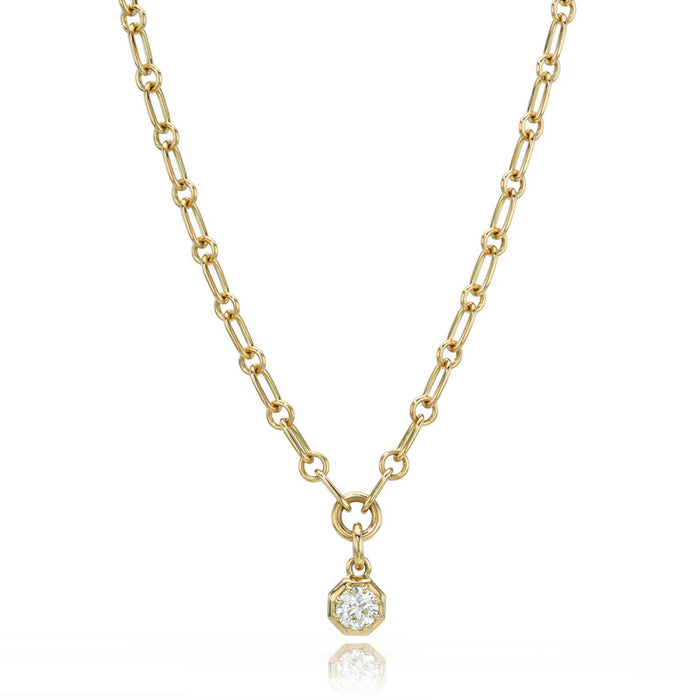 Lola 0.62ct Old European Diamond Pendant Necklace