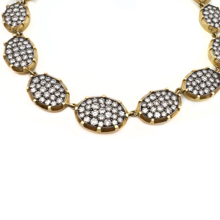 Diamond Ten Table Riviera Necklace