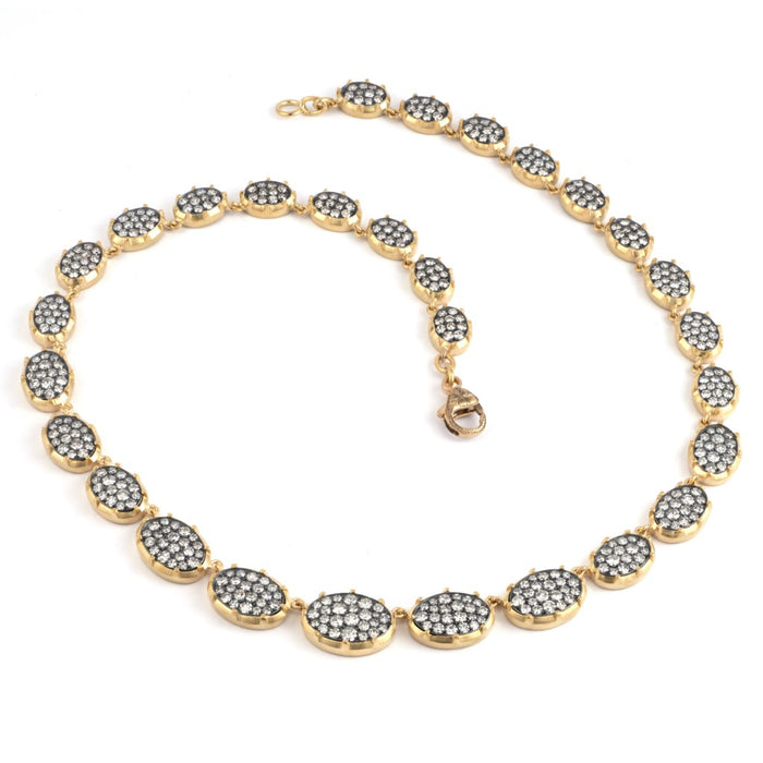 Diamond Ten Table Riviera Necklace