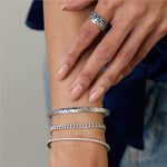 Diamond Pavé Curb Chain Bracelet