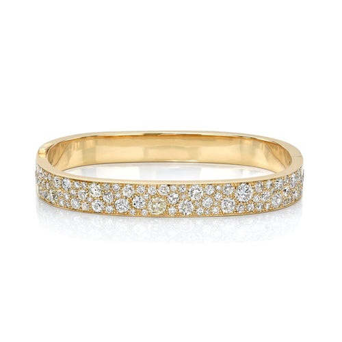 Alex Cobblestone Diamond Bangle