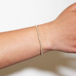 14k Diamond Flex Line Bracelet