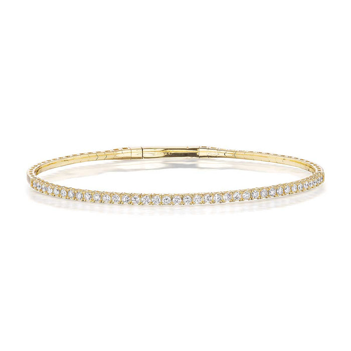 14k Diamond Flex Line Bracelet