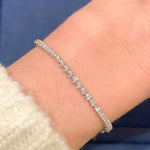 1.51tcw Diamond Tennis Bracelet