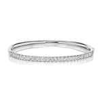 2.01tcw Diamond Large Bangle Bracelet