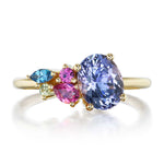 Tanzanite & Multigem Karla Bouquet Ring