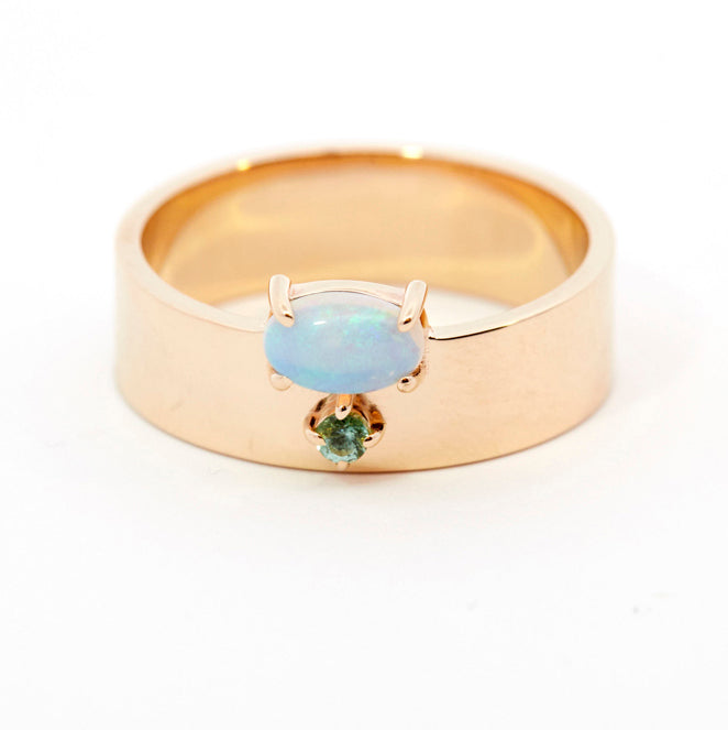 Wwake opal clearance ring