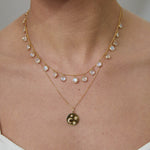 Moonstone Collar Necklace