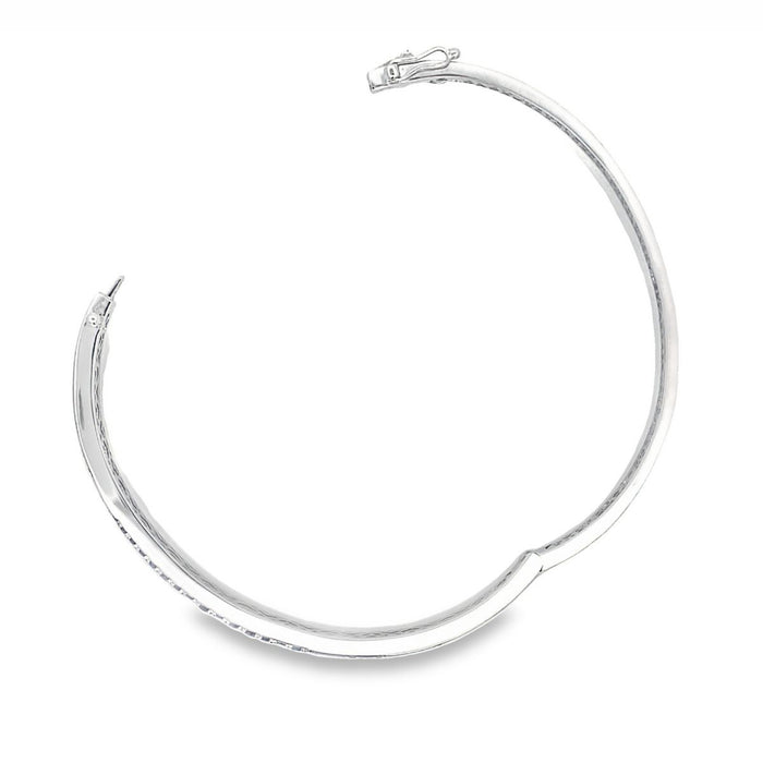 Scattered Sapphire Narrow Bangle