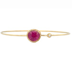 Mozambique Ruby & Diamond Bracelet