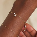 Pearl Spindle Bracelet