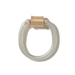 Mixed Metal Trundle Lock Ring